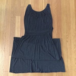 Charcoal Grey Maxi Dress